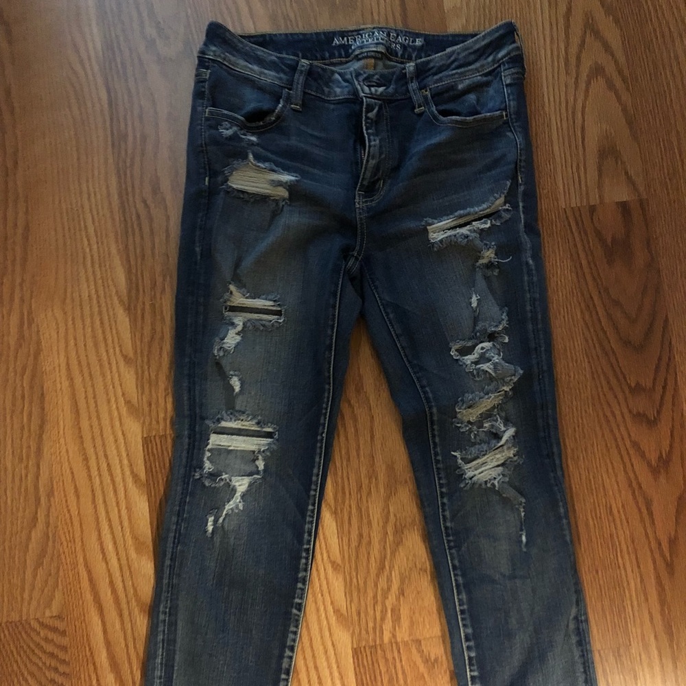 Cropped jeans